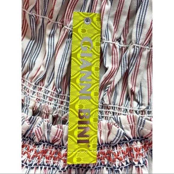 NWT Gianni Bini Magda off the shoulder top small - Picture 8 of 10